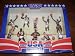 1992 USA Olympic Team Set Starting Lineup Michael Jordan Larry Bird