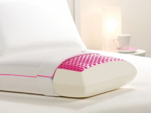 Pink Bubble Bed Pillow-Comfort Revolution On Sale