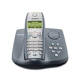 Siemens Gigaset S150 eisblau-metallic schnurlos Telefon