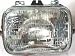 73-84 OLDSMOBILE OMEGA HEADLIGHT (PASSENGER SIDE = DRIVER SIDE), Assy, Halogen, Rectangular, Single, 6X8 (1973 73 1974 74 1975 75 1976 76 1977 77 1978 78 1979 79 1980 80 1981 81 1982 82 1983 83 1984