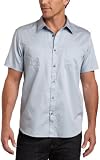 Calvin Klein Men's Washed Sateen Woven Shirt