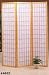 Three Panel Room Divider in Natural Finish By Coaster Furniture