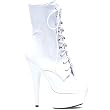 Ellie Shoes Women's 609-DIANA 6" Lace-Up Platform Ankle Boot Available in 4 Colors