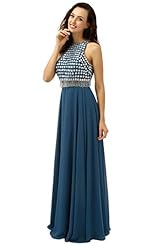 Chiffon Winter Sleeveless Lace Evening Dress/Prom Dress/Maxi Dress 