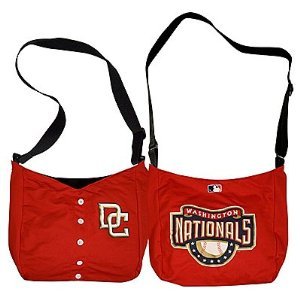Washington DC Nationals MLB Little Earth Jersey Tote Purse