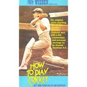 How To Play Cricket By Sir Donald Bradman [VHS] [1993]