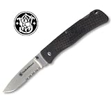 Smith & Wesson Bullseye Knife with Serrated Black Blade