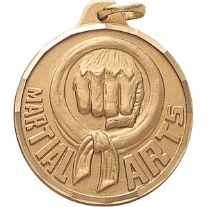 1 1/4 Inch Martial Arts Medal