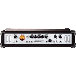 Ashdown MAG 300H EVO II 307W Bass Amp Head, Black with Silver Face by 