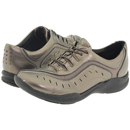 Women's Clarks WAVE.WHEEL Lace Up Sneakers PEWTER 9 N