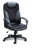 Leather Mesh Executive Black Home Office Desk Chair
