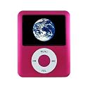 New Pink 8GB MP3 & Video Player with FM Radio, 1.8" LCD Widescreen