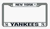 New York Yankees Chrome License Plate Frame - Set of 2