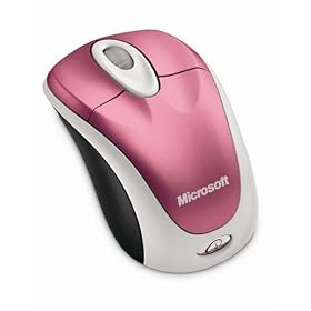 Microsoft Wireless Notebook Optical Mouse 3000 - Dragon Fruit Pink by 