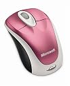 Microsoft Wireless Notebook Optical Mouse 3000 - Dragon Fruit Pink