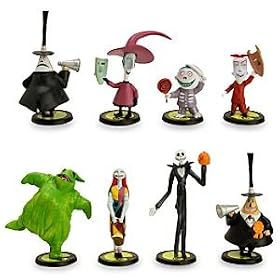 Tim Burton's The Nightmare Before Christmas Figurine Play Set - 7-Pc.
