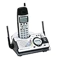 Remanufactured Panasonic KX-TG5438S 5.8 GHz DSS Cordless Phone with Answering System and Shock/Splash-Resistant Handset (Silver)