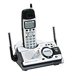 Remanufactured Panasonic KX-TG5438S 5.8 GHz DSS Cordless Phone with Answering System and Shock/Splash-Resistant Handset (Silver)