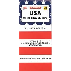 USA with Travel Tips (AAA Road Map)