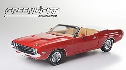 1970 Dodge Challenger R/T Convertible Rallye Red 1/18
