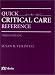 Book Quick Critical Care Reference