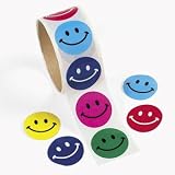 Smile Stickers - 100 stickers per unit