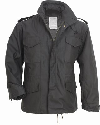 Surplus M65 US-Feldjacke schwarz, Groesse: S - 3XL