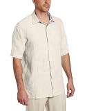 Alex Cannon Mens Modern Washed Short Sleeve Solid Linen 41C2I zp2EL. SL160 Alex Cannon Mens Modern Washed Short Sleeve Solid Linen