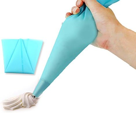 Silicone Reusable Icing Piping Cream Pastry Bag Cake Decorating Tool DIY