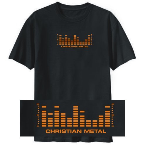 T-Shirt Black Equalizer Christian Metal Music