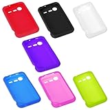 7 Pcs GTMax Soft Rubber Silicone Skin Protector Cover Cases ( Hot Pink + Pu ....