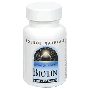 Source Naturals Biotin 5mg