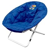 Logo Chair Kansas Jayhawks NCAA Adult Sphere Chair