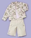  : Nannette Little Girl 3 Piece Camouflage Jacket Set