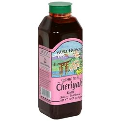 World Harbors Cheriyaki, 18-Ounce Bottles (Pack of 6)