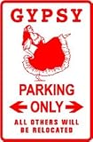 GYPSY PARKING dance hobby novelty sign