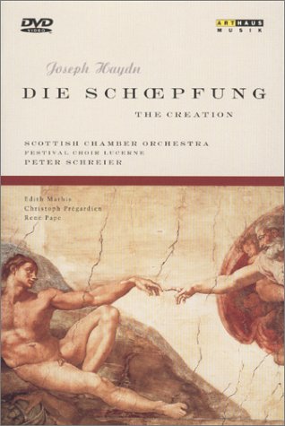view Haydn - The Creation / Schreier, Mathis, Pregardien, Pape, Scottish Chamber Orchestra
