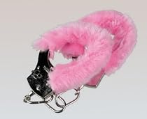 Menottes Fourrure Discount Rose