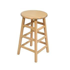 Click here to buy John Boos 30-Inch Natural Birch Collegiate Stool by John Boos.