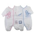 Baby Long Sleeve Hey Diddle Diddle Design Embroidered Sleep Suit/Baby Grow