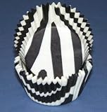 ZEBRA CUPCAKE LINERS BAKING CUPS