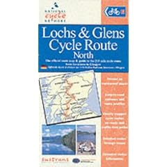 Lochs and Glens Cycle Route North: Official Route Map and Guide to 215 Miles of National Cycle Network (National Cycle Network Route Maps)