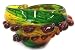 Murano Art Glass Vase Tray Bowl Sea Shell A76