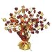 Autumn Fall Leaves Gleam 'N Burst Centerpiece 15in. Pkg/1