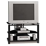 Bush Furniture 36 Inch Wood TV Stand in Black