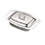 Stainless steel butter dish