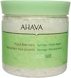 AHAVA Pure Salt Placid Bath Salts ( Syringa - Green Apple ) 500gr/17.5oz