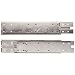 Sugatsune ESR-5 304 Stainless Steel Drawer Slide, 3/4 Extension, Positive Stop (Pair of 2)
