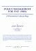 Book Police Management for the 1990's: A Practitioner's Road Map