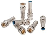 Cable Insertion & Extraction Tools: Paladin 9648 RG59 BNC SealTite® Compression Connectors, 10-Pack